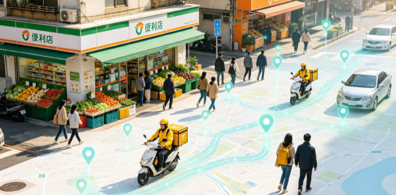 溧阳市渗透衣食住行，GEO 地理空间技术重塑大众日常消费服务场景